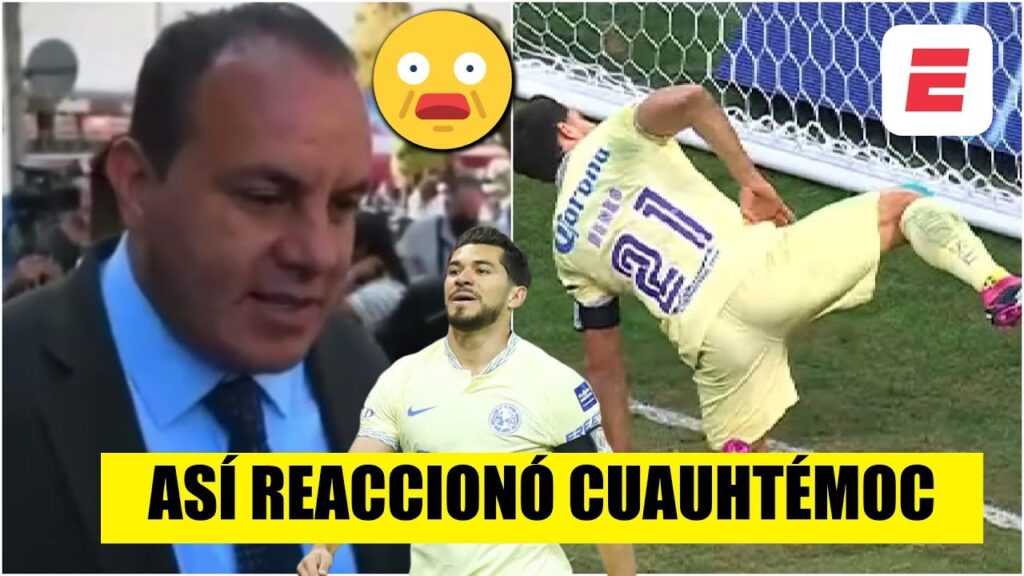 La REACCIÓN de Cuauhtémoc Blanco a la celebración de Henry Martín | Liga MX