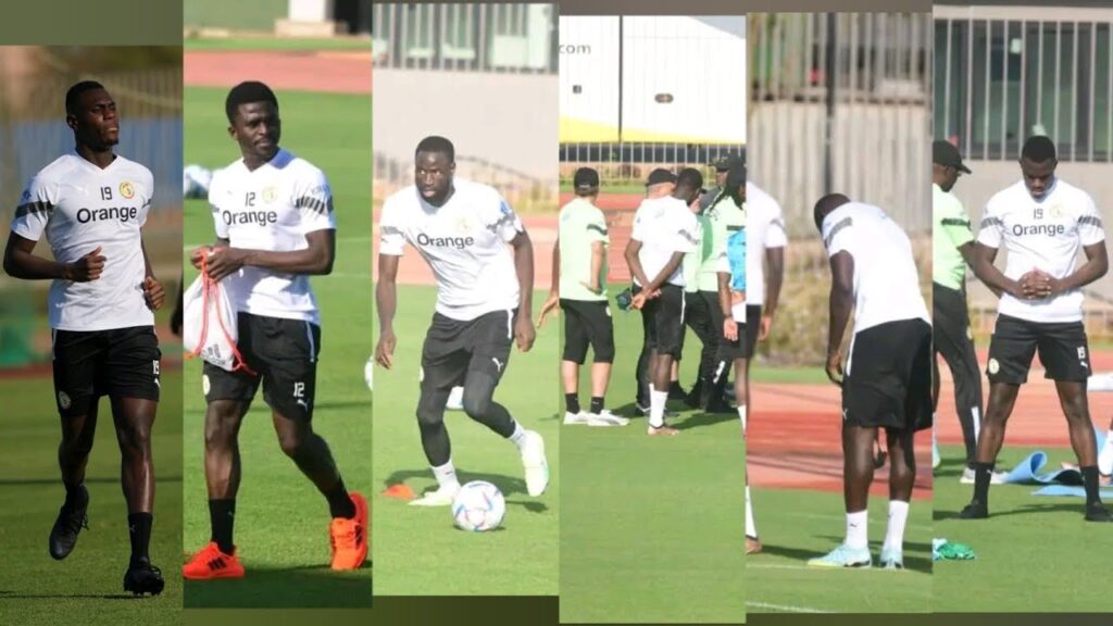 Sénégal vs Mozambique : Suivez le premier entraînement des « Lions  Cheikhou Kouyaté présent (vidéo)