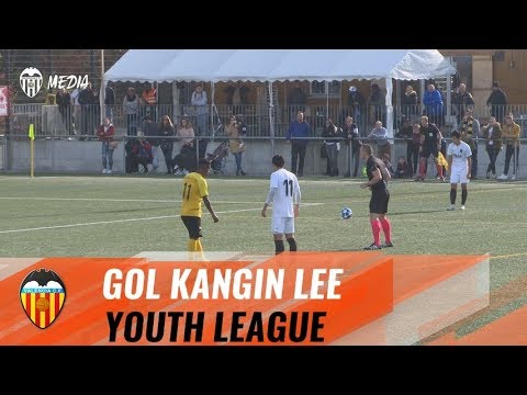 GOL DE KANGIN LEE DE FALTA DIRECTA EN LA YOUTH LEAGUE ANTE EL BSC YOUNG BOYS (3-3)