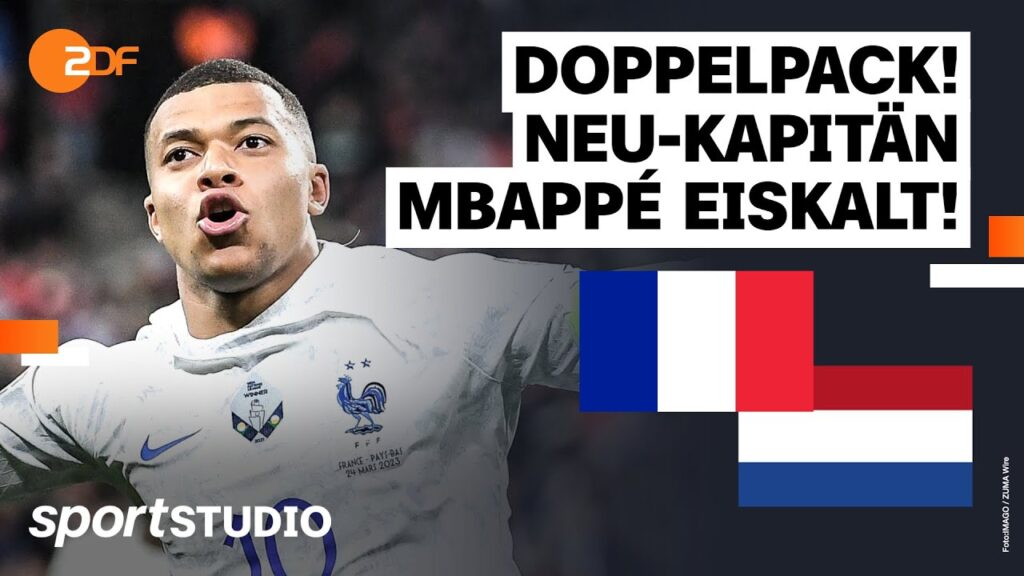 Frankreich – Niederlande Highlights | EM-Qualifikation | sportstudio Frankreich – Niederlande Highlights | EM-Qualifikation | sportstudio