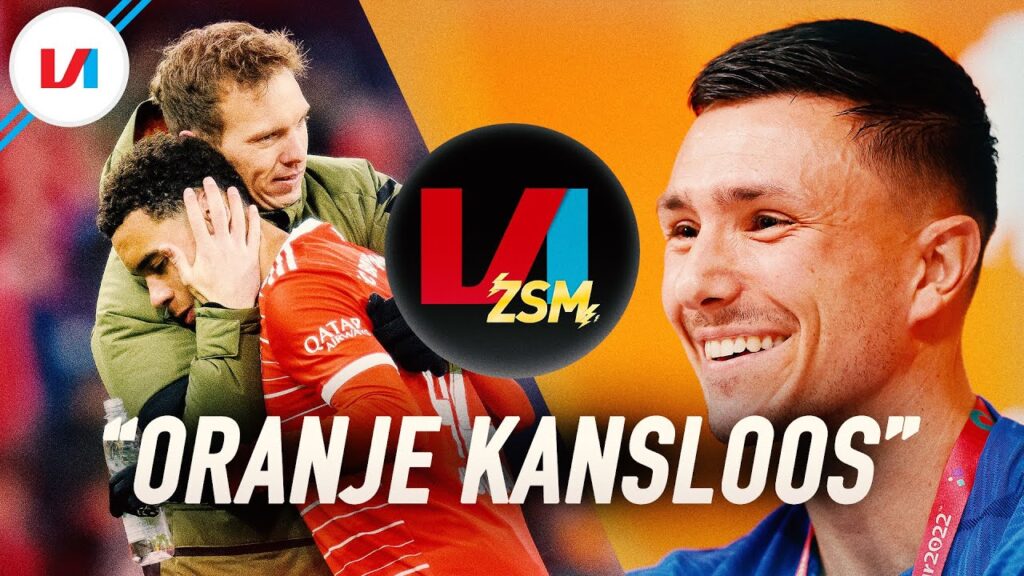 BERGHUIS rechtsbuiten in ORANJE: 'Bij Ajax moet je het opnieuw leren hè...'