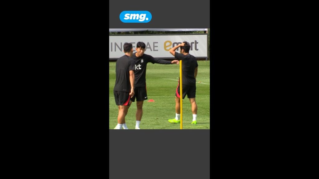 "아 진짜 뭐해!"…'애착인형' 조유민 향한 손흥민의 호통(?) #Shorts / 스포츠머그