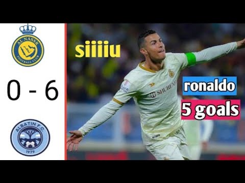 AL Nassr vs Al Baten 6-0  - All Goals & Highlights - 2023 Ronaldo 5 goals🔥 #cr7