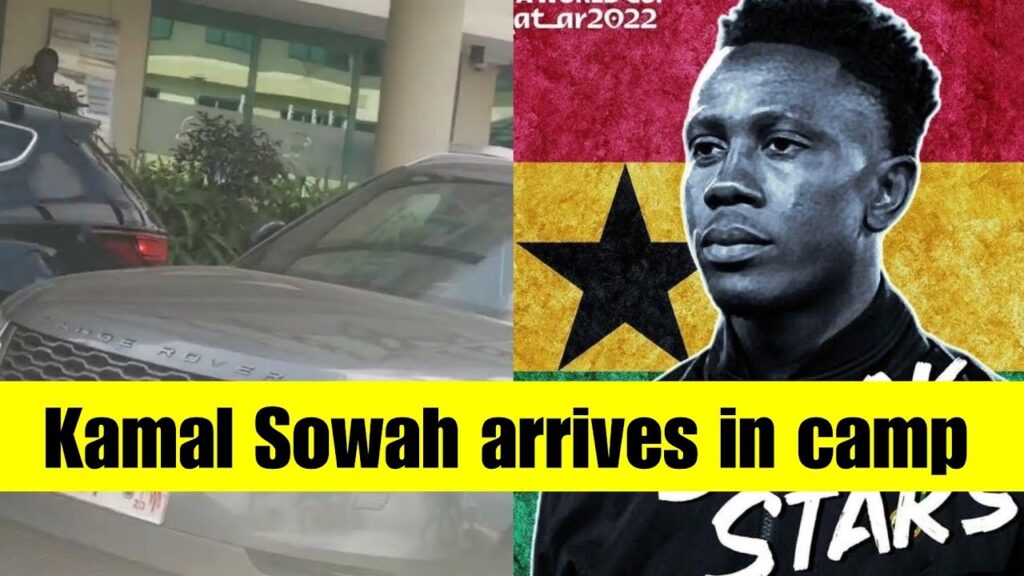 Kamal Sowah's arrival at Black Stars camp | 🇬🇭 vs 🇦🇴