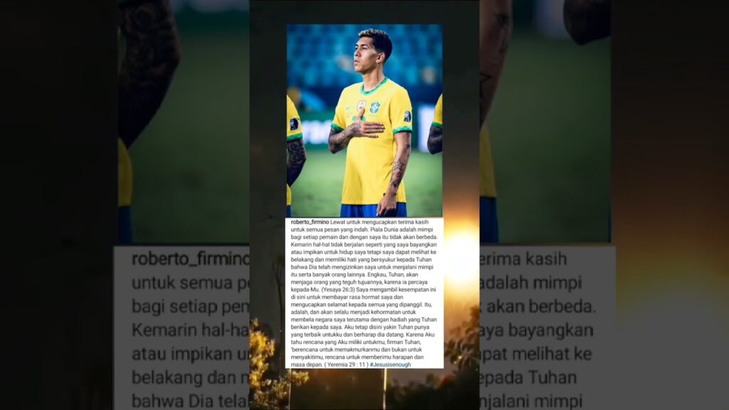 pesan Firmino untuk tim brazil #shorts #football #firmino #brazil #liverpool