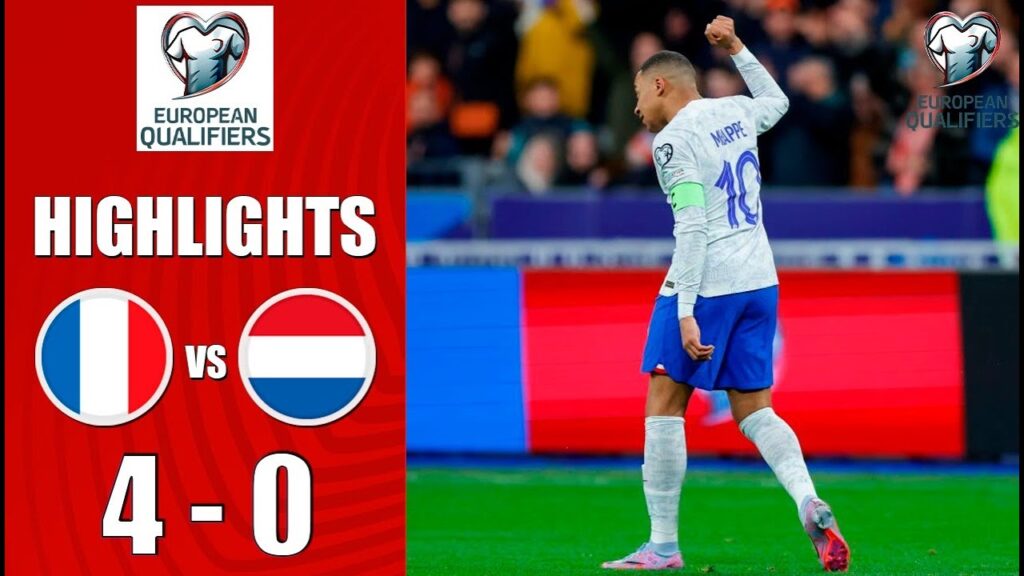 France vs Netherlands 4-0 Extended Highlights Goals | Euro 2024 Qualification