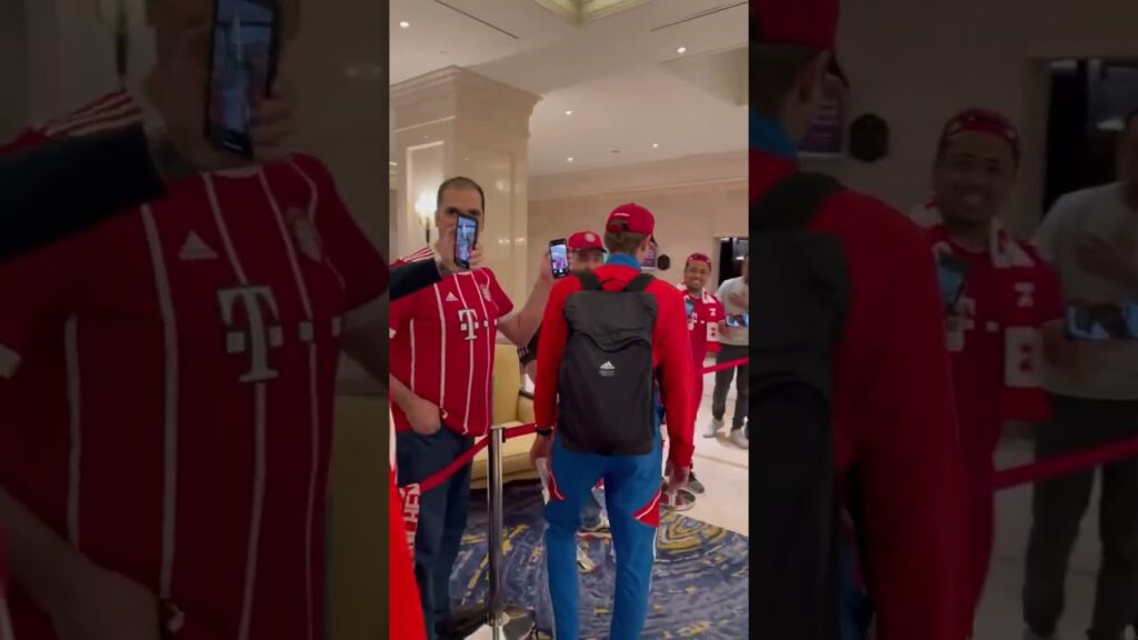 DALEY BLIND CHOUPO MOUTING AND LEROY SANE ARRIVED IN DOHA📍ankunft im hotel 👋 fcbayernwtc miasanmi
