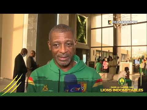 Réaction du Coach adjoint des #LionsIndomptables, François Omam Biyik