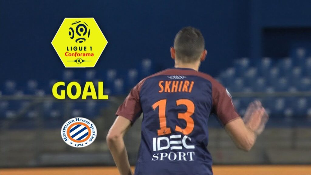 Goal Ellyes SKHIRI (59') / Montpellier Hérault SC - Dijon FCO (2-2) (MHSC-DFCO) / 2017-18