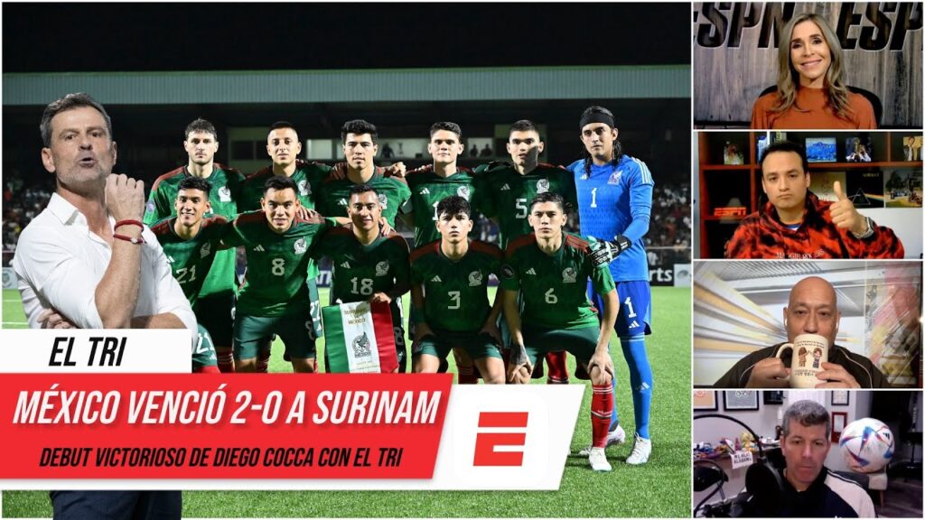 EL DEBUT DE DIEGO COCCA. Todo lo que dejó la victoria de México ante Surinam | Exclusivos EL DEBUT DE DIEGO COCCA. Todo lo que dejó la victoria de México ante Surinam | Exclusivos