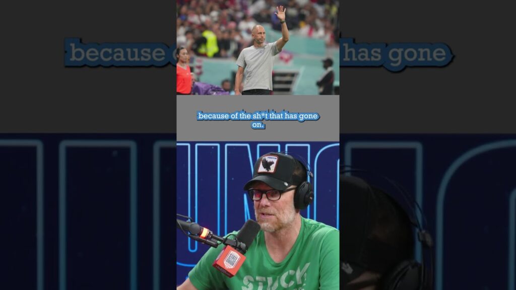 Alexi Lalas defends Gregg Berhalter for USMNT manager👀👀🍿| #Shorts #GreggBerhalter #USMNT