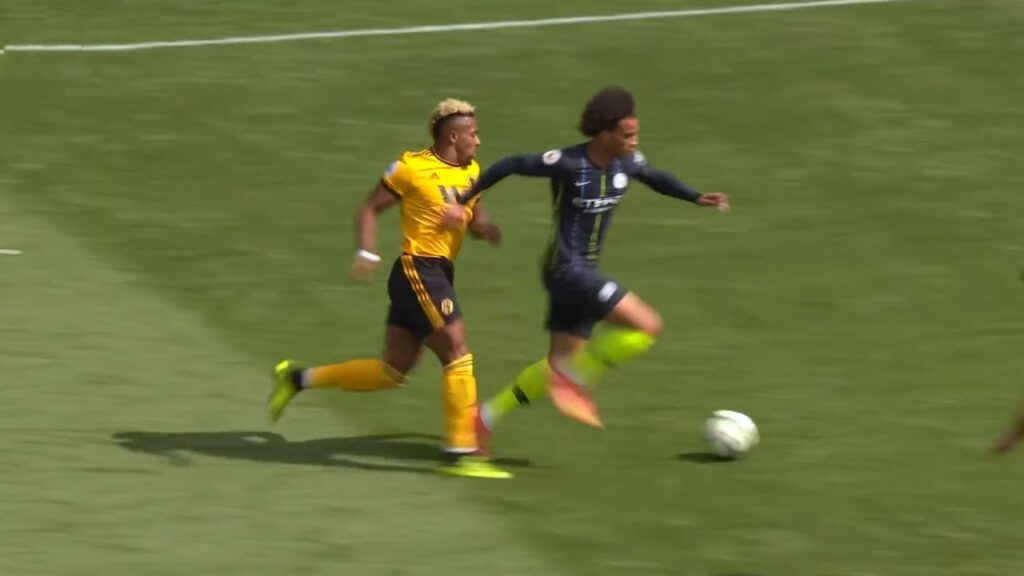 Adama Traoré VS Leroy Sané - Amazing Speed