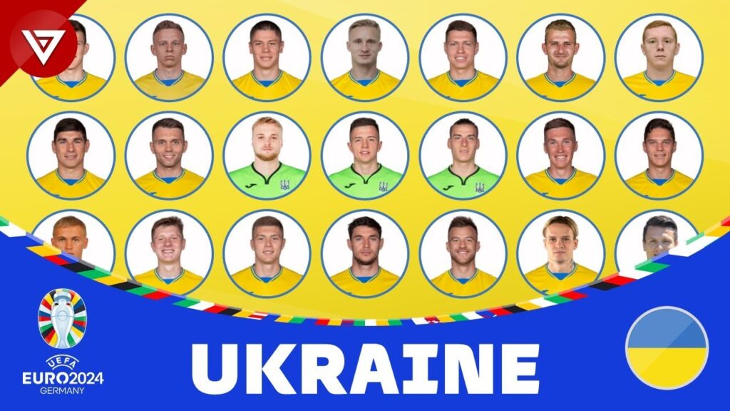 UKRAINE Squad EURO 2024 Qualifying | UEFA EURO 2024 Qualifiers