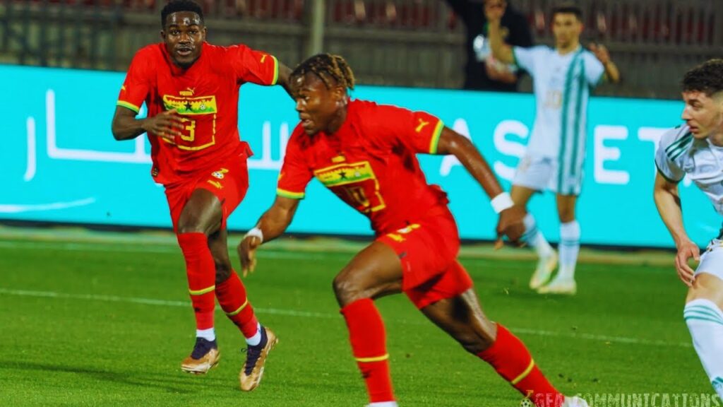 WATCH ABDUL FATAWU ISSAHAKU’S SUPER GOAL AGAINST ALGERIA