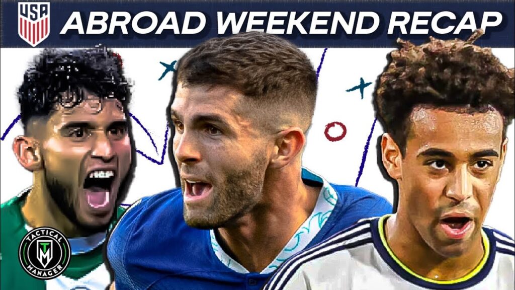 Pulisic SCORES | Pepi with a BRACE | Tyler Adams MOTM | USMNT Abroad