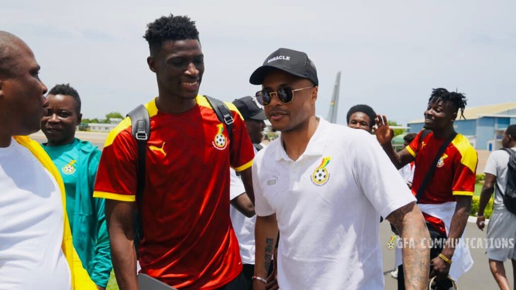 BLACK STARS PLAYERS DEPART FOR ANGOLA, CAPTAIN ANDRE AYEW & 3 OTHERS RULED OUT