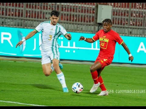 GHANA VS ALGERIA(1-1)-AFCON U23 QUALIFIERS-GOALS&HIGHLIGHTS