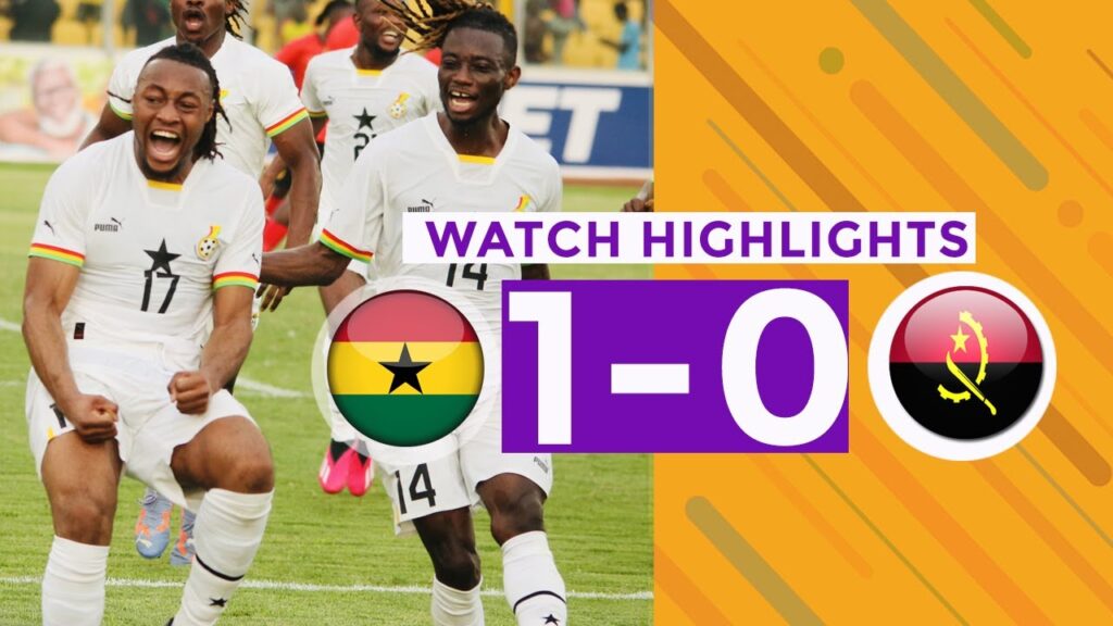 GHANA VS ANGOLA(1-0)-AFCON QUALIFIERS-GOALS&HIGHLIGHTS