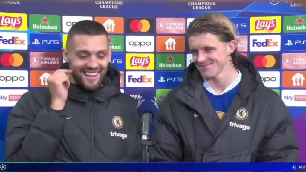 Conor Gallagher Mateo Kovacic - Salzburg 1 vs 2 Chelsea Post Match Interview