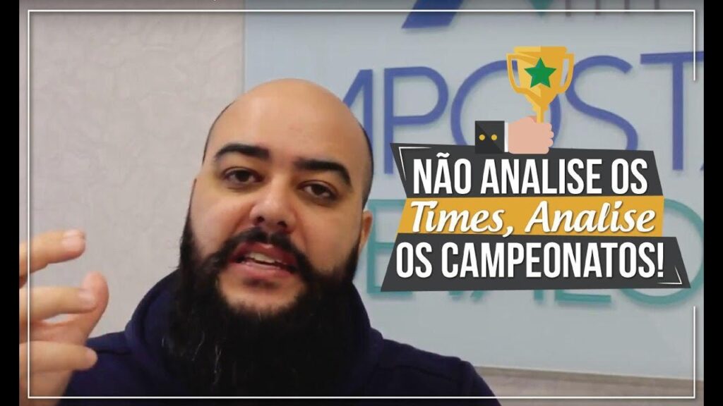 Não analise os times, analise os campeonatos! Não analise os times, analise os campeonatos!