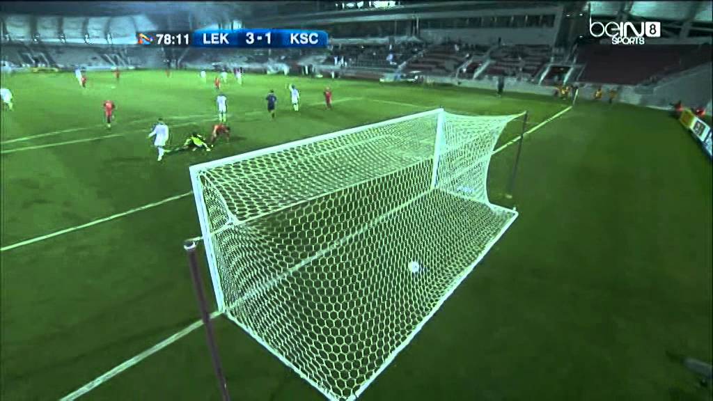 هدف كريم بوضيف فى مرمى الكويت