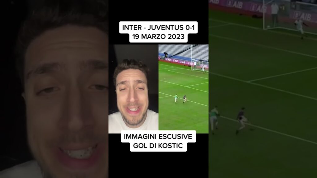 IMMAGINI ESCLUSIVE DI INTER - JUVENTUS (JUVENTINI SI SCHERZA EH 😅💙) #calcio #seriea #shorts
