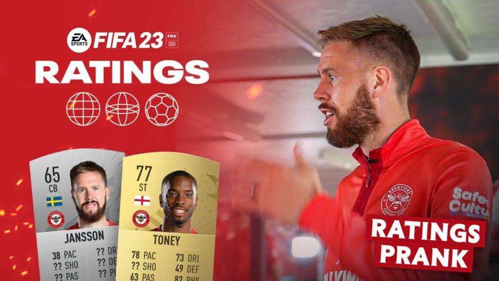 FIFA 23 RATINGS REVEAL PRANK 😂 | "EA SPORTS I'LL NEVER PLAY YOUR GAME AGAIN" 😳