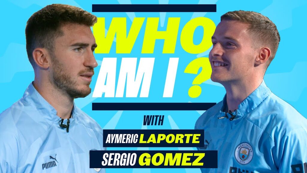 CAN THEY BEAT FODEN & MAHREZ? | Laporte & Gomez play Man City - Who Am I