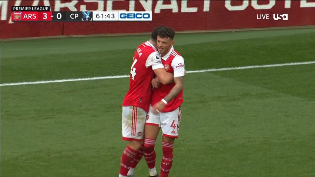 The Passion From Ben White & Xhaka Vs Palace