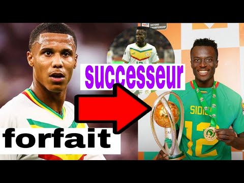 ismail jakobs forfait, sidibita pour le remplacer...les lions arrivent à Diamniadio,..sampa, conte❌️