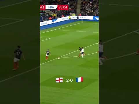 England U21 4-0 France U21 #shorts