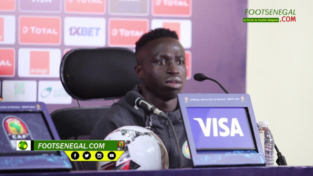 Krépin Diatta : «Tout faire pour que le pays soit fier de moi et de mes coéquipiers»