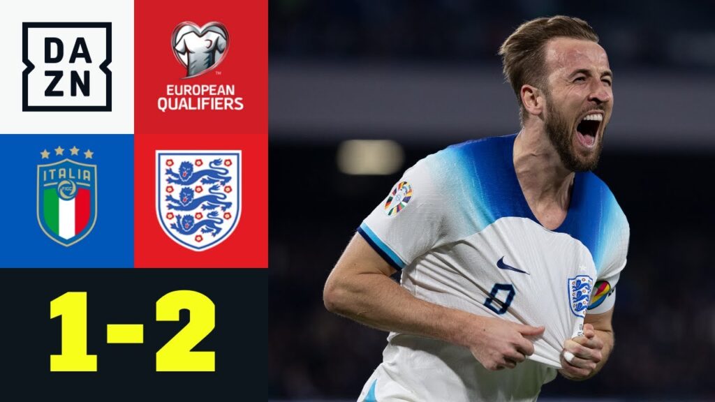 Kane und England halten Titelverteidiger Stand: Italien - England 1:2 | European Qualifiers | DAZN