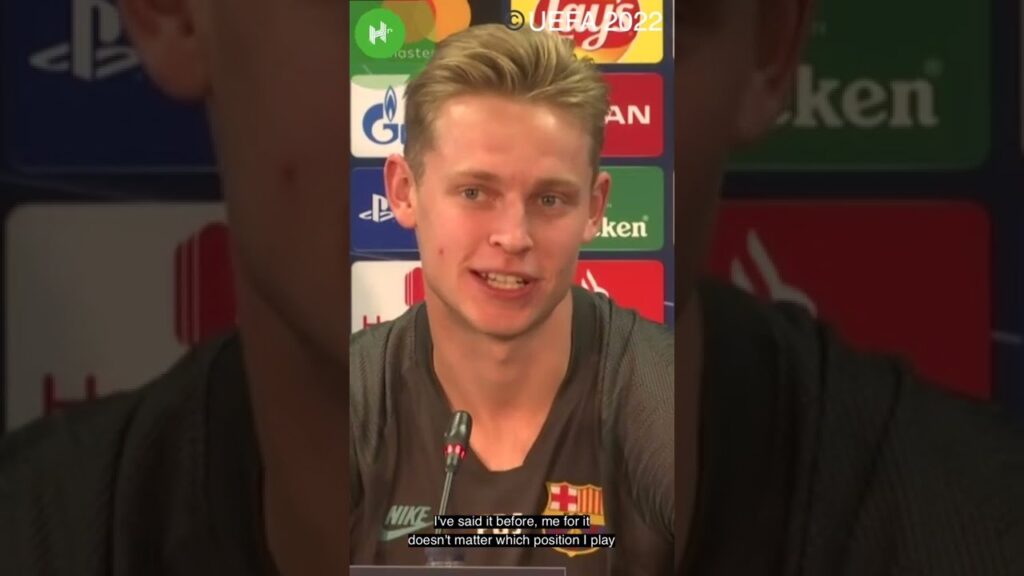 Versatile Frenkie de Jong on where he could fit into United’s midfield ๐ #shorts Versatile Frenkie de Jong on where he could fit into United's midfield ๐ #shorts