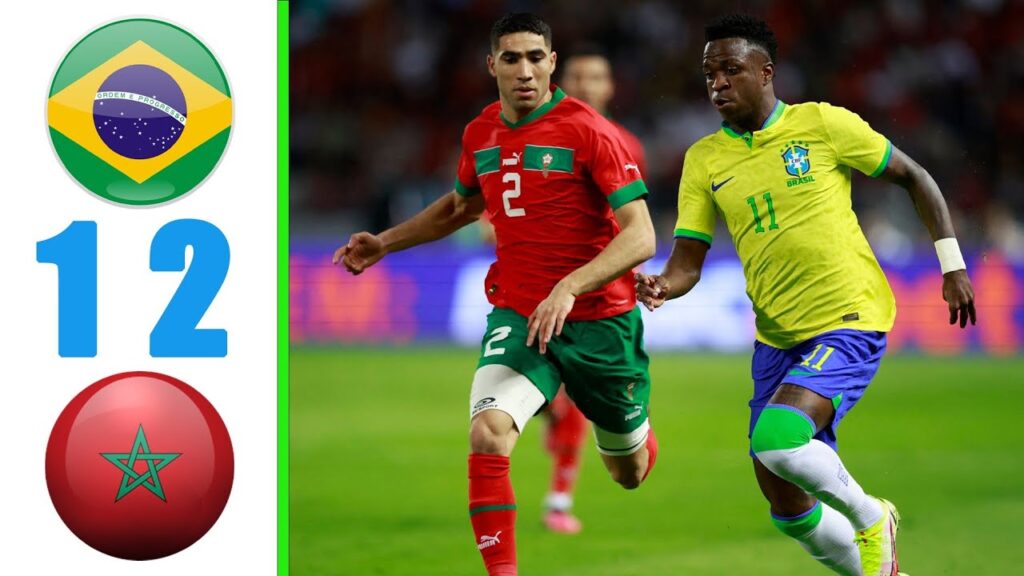 Brazil vs Morocco (2-1) All Goals & Extended Highlights 2023 HD