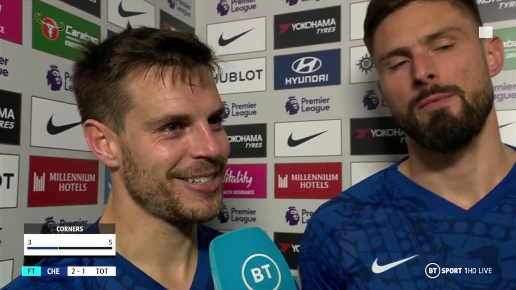 "It was a clear stamp!" Azpilicueta shocked that Lo Celso wasn't sent off by VAR.