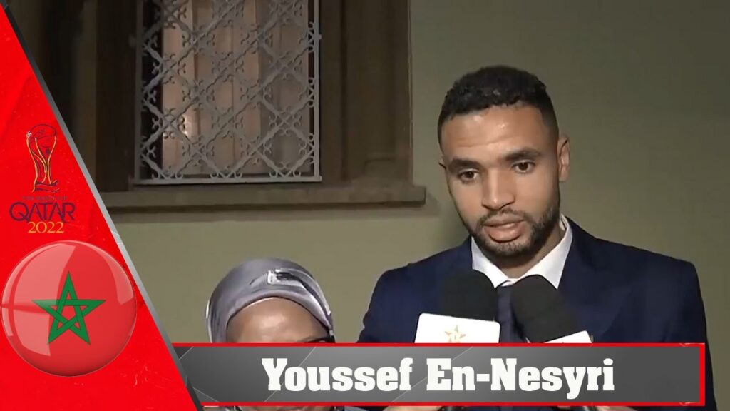 Youssef En Nesyri I Meeting with Majesty King Mohammed VI To Morocco’s World Cup Achievement