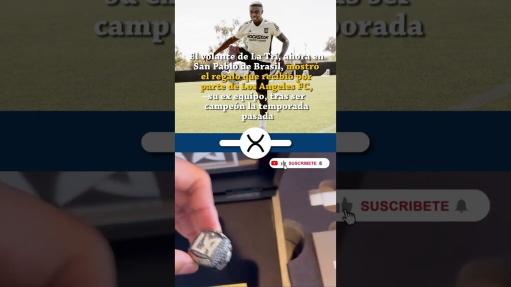 💍¡Jhegson Méndez ya tiene su anillo de campeón de la MLS!🇺🇸 #shorts