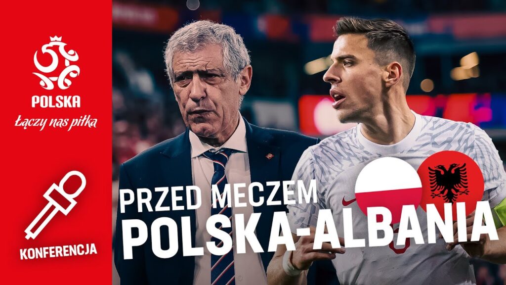 SANTOS I BEDNAREK PRZED MECZEM Z ALBANIĄ. Oficjalna konferencja prasowa