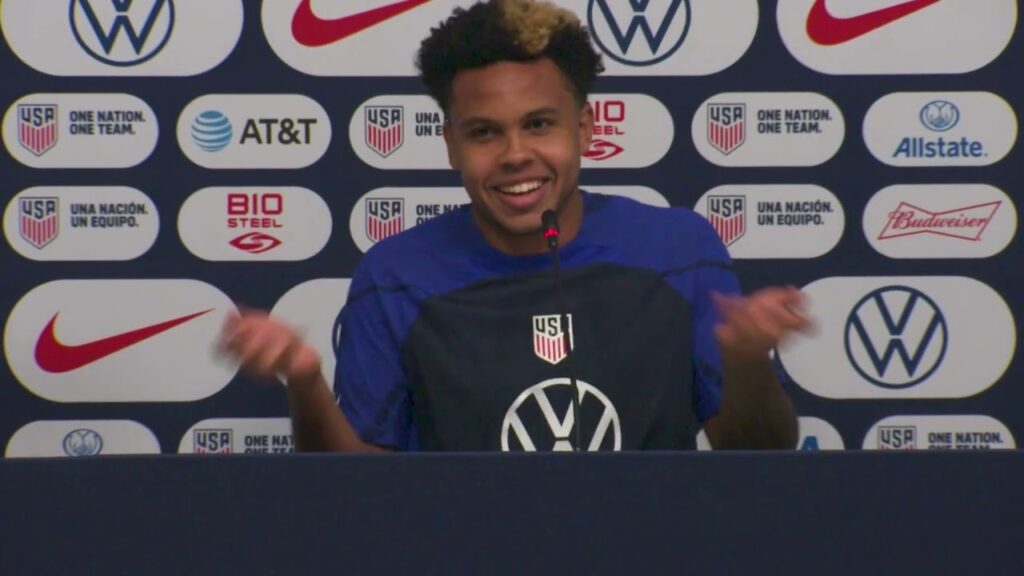 WORLD CUP TRAINING CAMP PRESS CONFERENCE: Weston McKennie & Sergiño Dest | Nov. 19, 2022