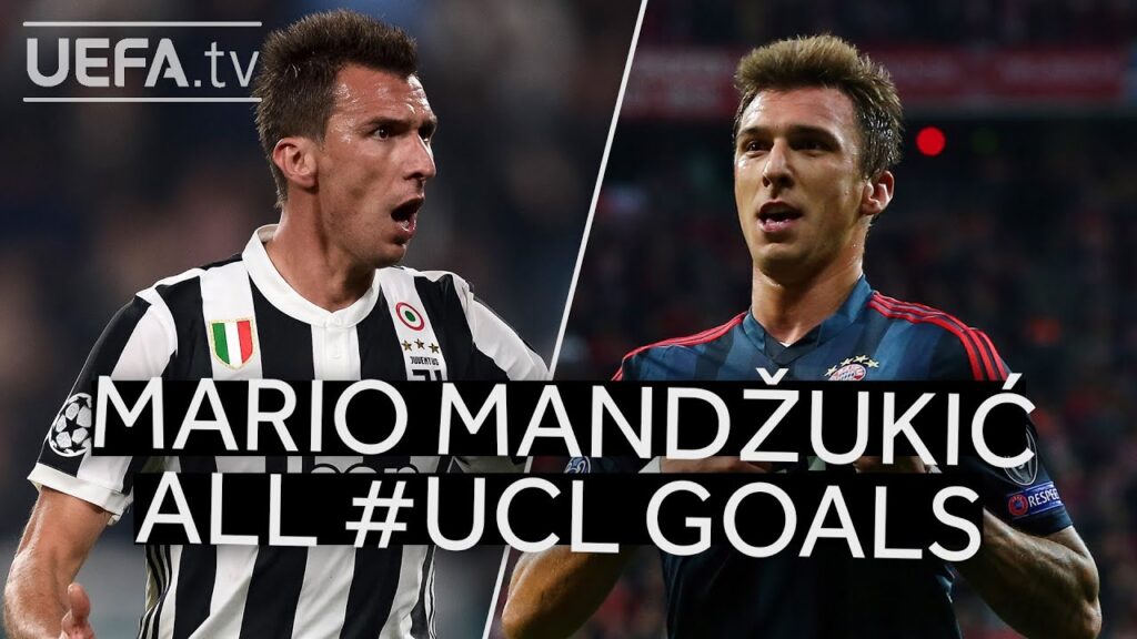 All #UCL Goals: MARIO MANDŽUKIĆ