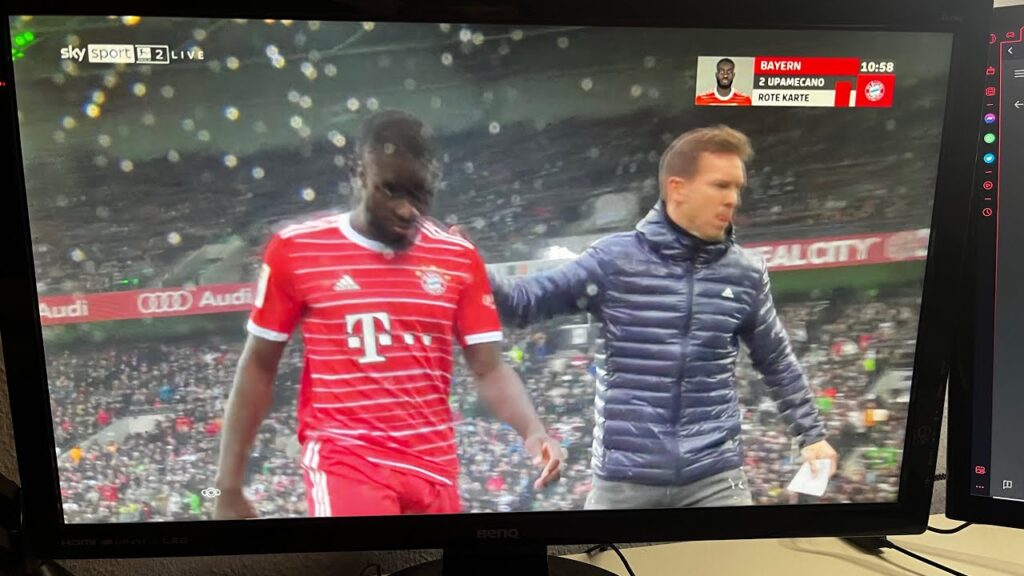 Dayot Upamecano ROTE KARTE nach 8 Minuten!