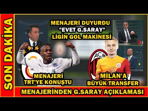 Muleka'nın Menajeri Konuştu !! "Evet Galatasaray !!" l Victor Nelsson'a Dev Talip !! l GALATASARAY