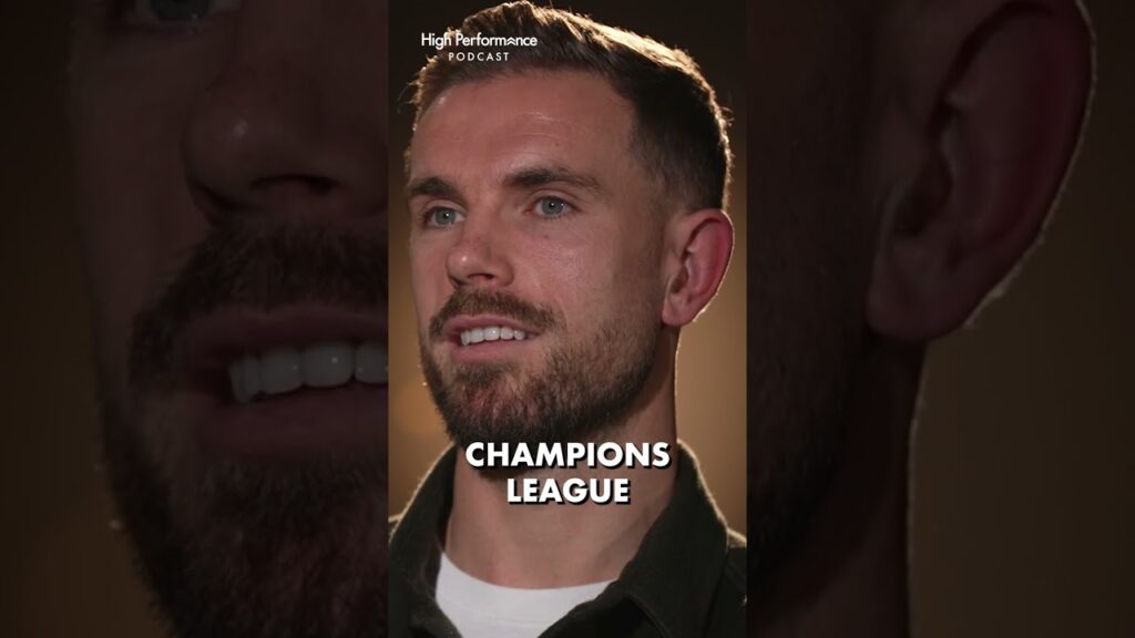 Jordan Henderson On Lifting Champions League Trophy 🏆