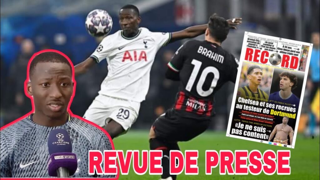 📰: PAPE MATAR SARR exceptionnel avec Tottenham mais tombe a Milan : LE PSG se fait mal par le Baye