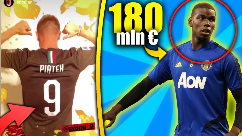 Krzysztof Piątek z NUMEREM 9! Fortuna za Paula Pogbe! Real Madryt oszalał!