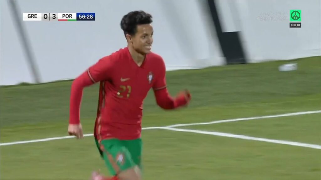 Fábio Carvalho vs Greece U21 - (29/03/2022) - U21 Euro Qualification 2023