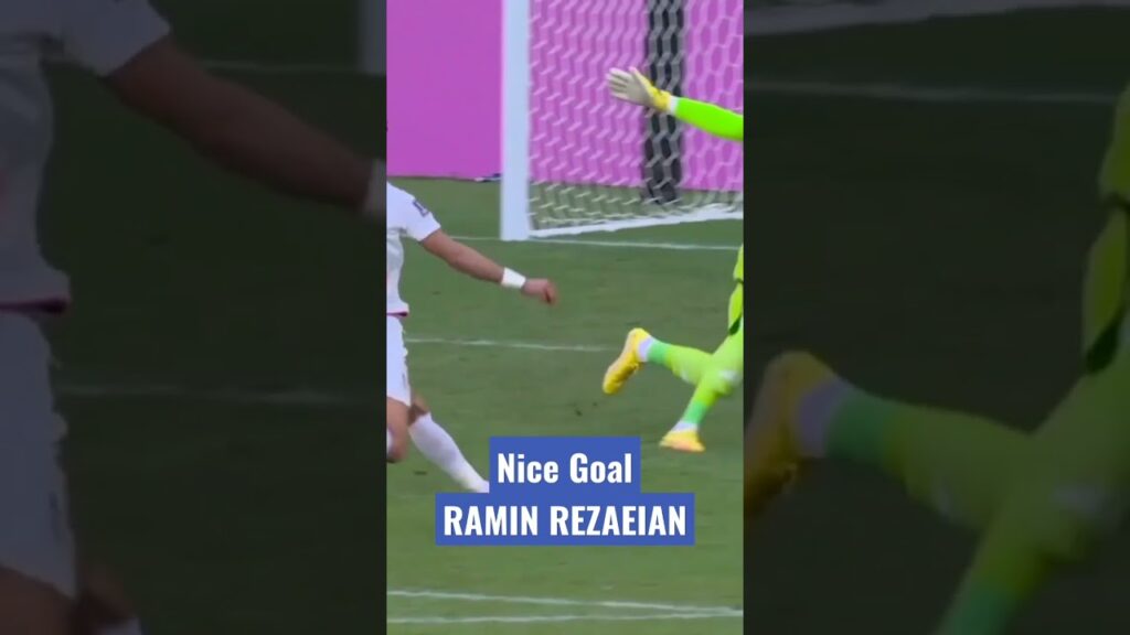 Moment goal gocek kiper dari Ramin Rezaeian #bolareborn #iran #pialadunia2022