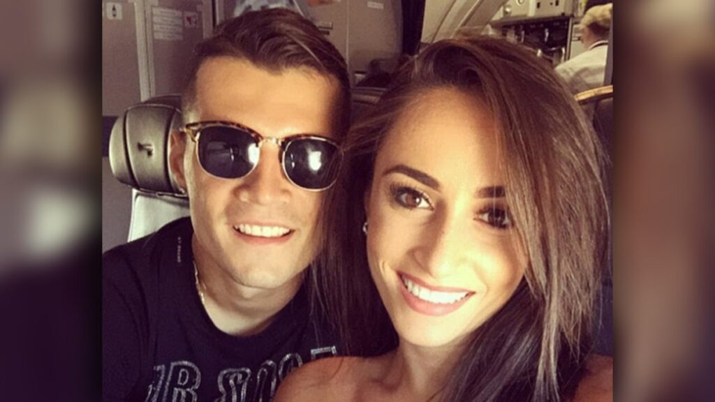 Granit xhaka and Girlfriend Leonita Lekaj Wags Football TV
