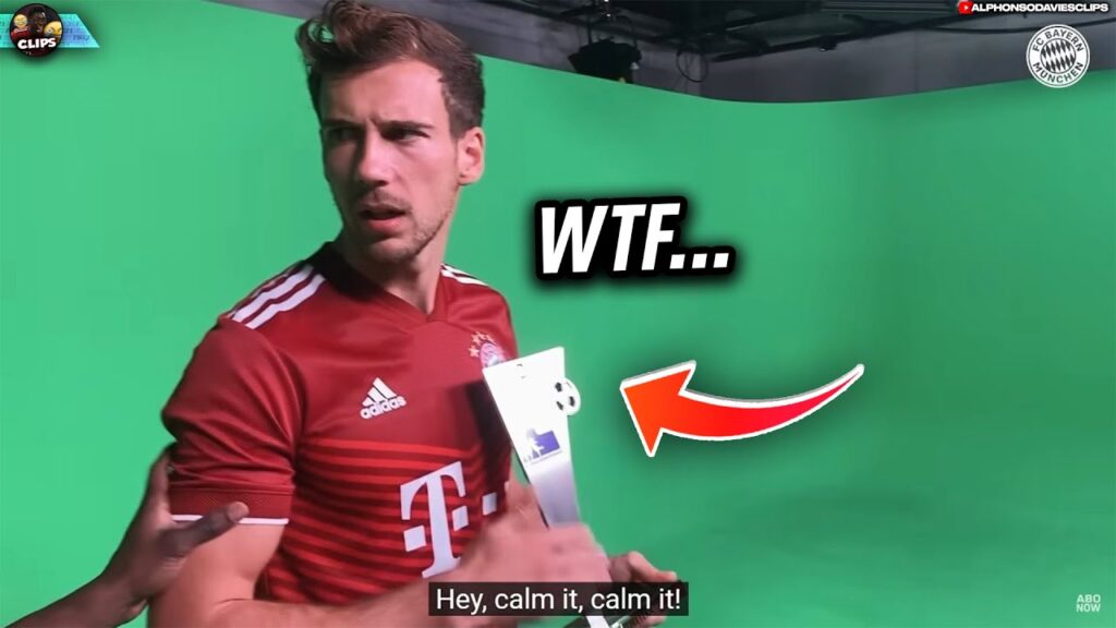 Goretzka gets angry at Davies for this...